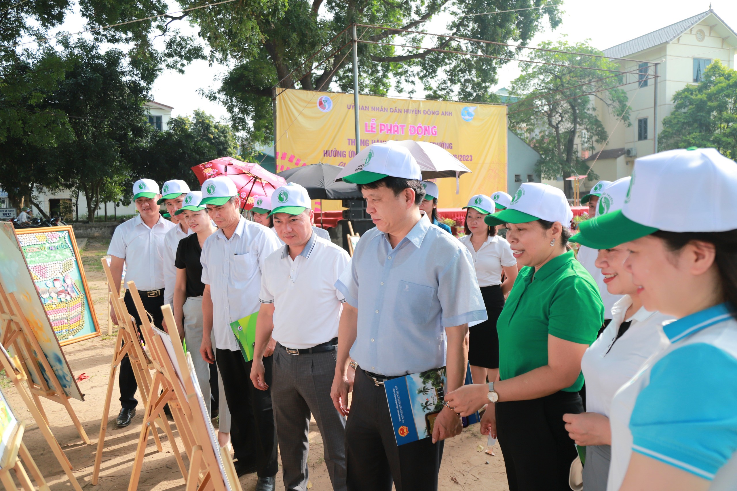 Đông Anh phát động Tháng hành động vì môi trường - ảnh 2