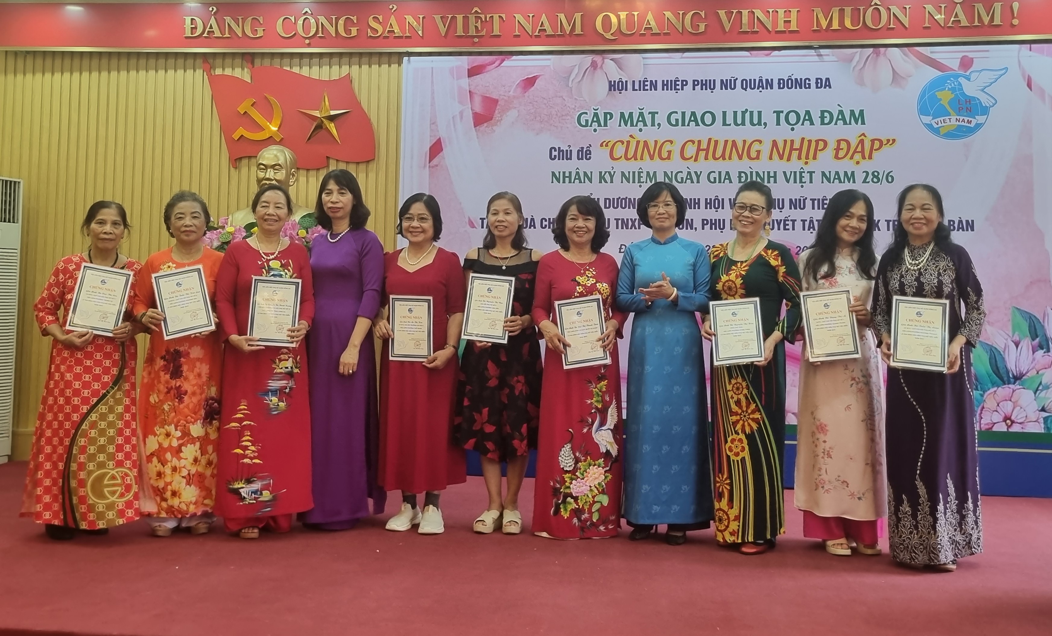 Quận Đống Đa: Gặp mặt giao lưu tọa đàm chủ đề “Cùng chung nhịp đập” - ảnh 3