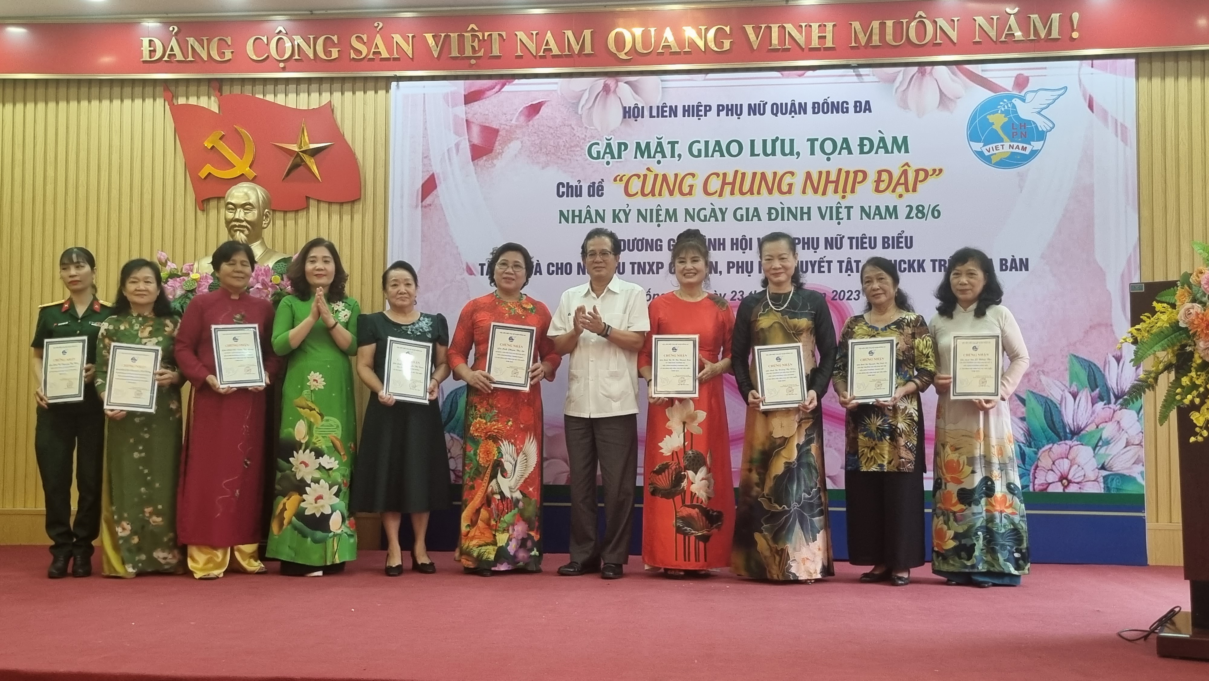 Quận Đống Đa: Gặp mặt giao lưu tọa đàm chủ đề “Cùng chung nhịp đập” - ảnh 5