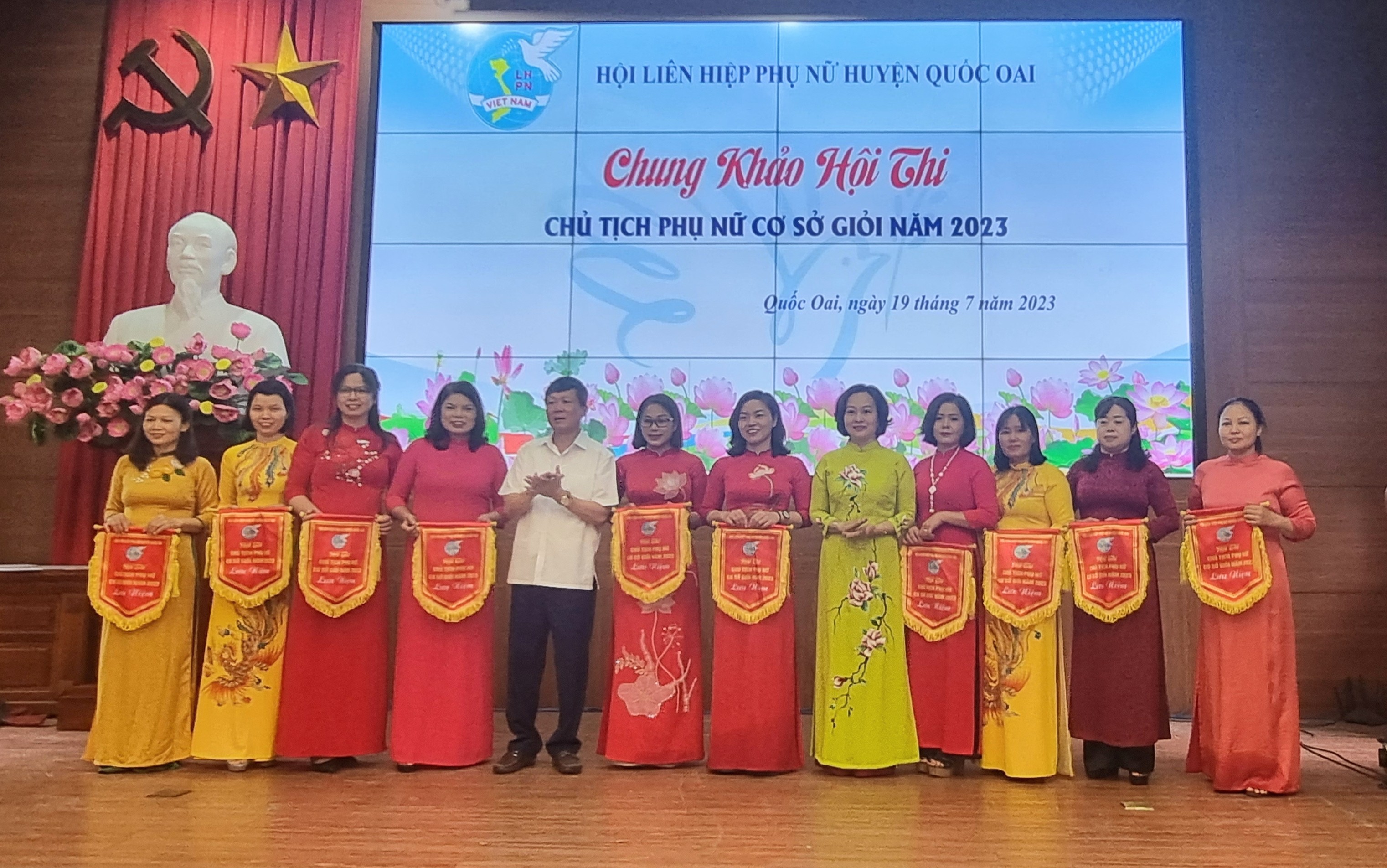 Quốc Oai: Chung khảo Hội thi Chủ tịch phụ nữ cơ sở giỏi năm 2023 - ảnh 2