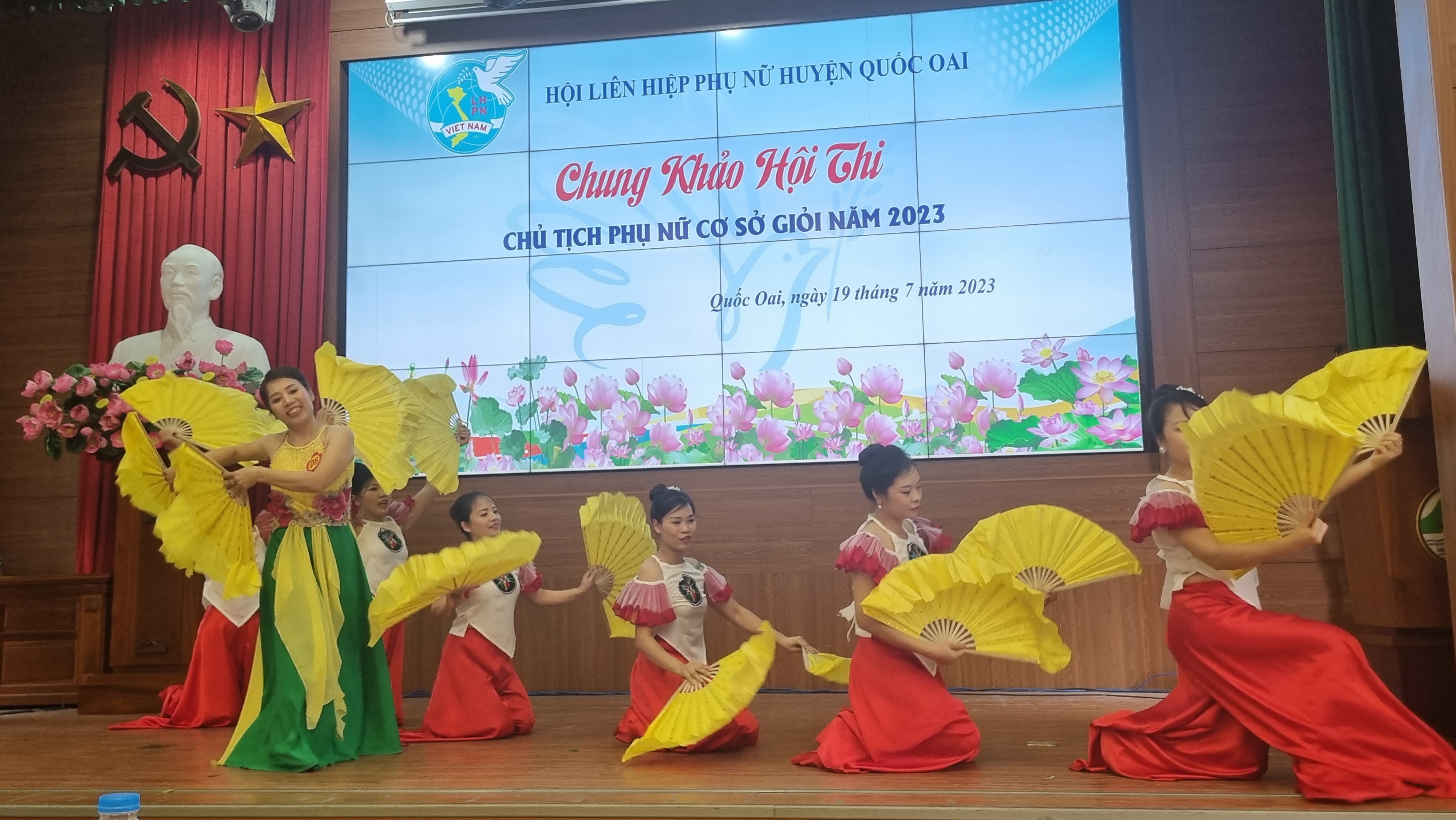 Quốc Oai: Chung khảo Hội thi Chủ tịch phụ nữ cơ sở giỏi năm 2023 - ảnh 7