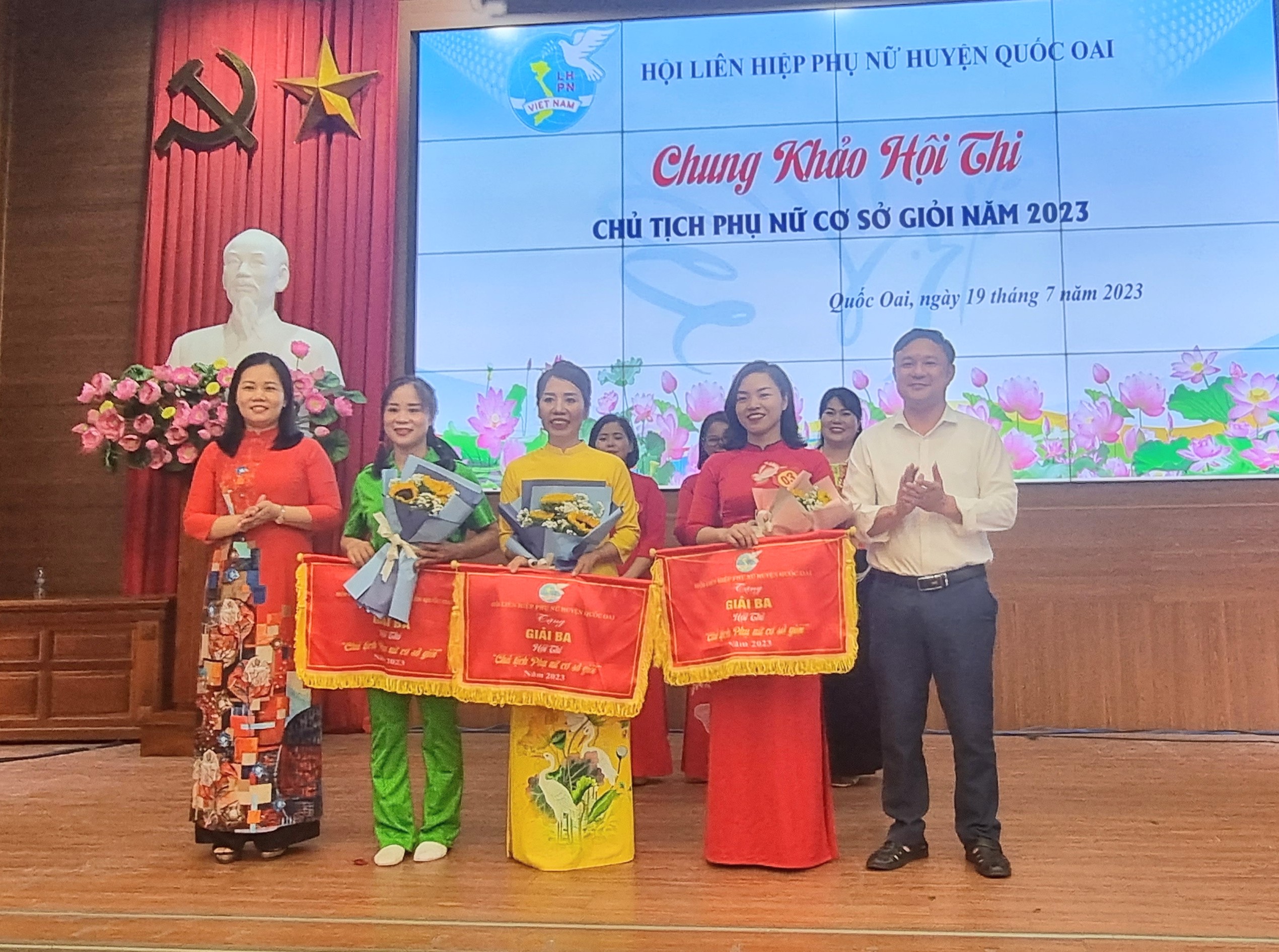 Quốc Oai: Chung khảo Hội thi Chủ tịch phụ nữ cơ sở giỏi năm 2023 - ảnh 5