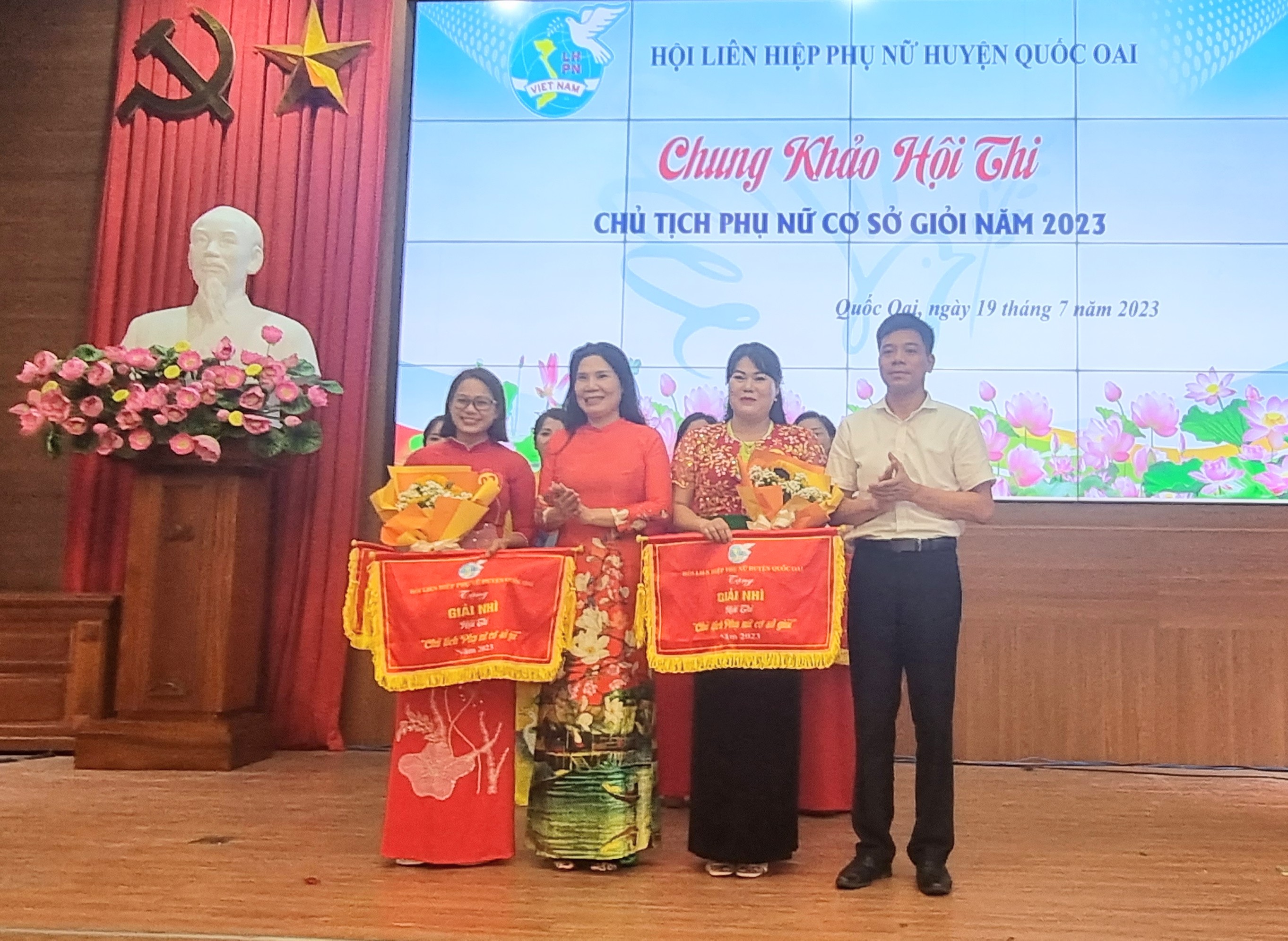 Quốc Oai: Chung khảo Hội thi Chủ tịch phụ nữ cơ sở giỏi năm 2023 - ảnh 4