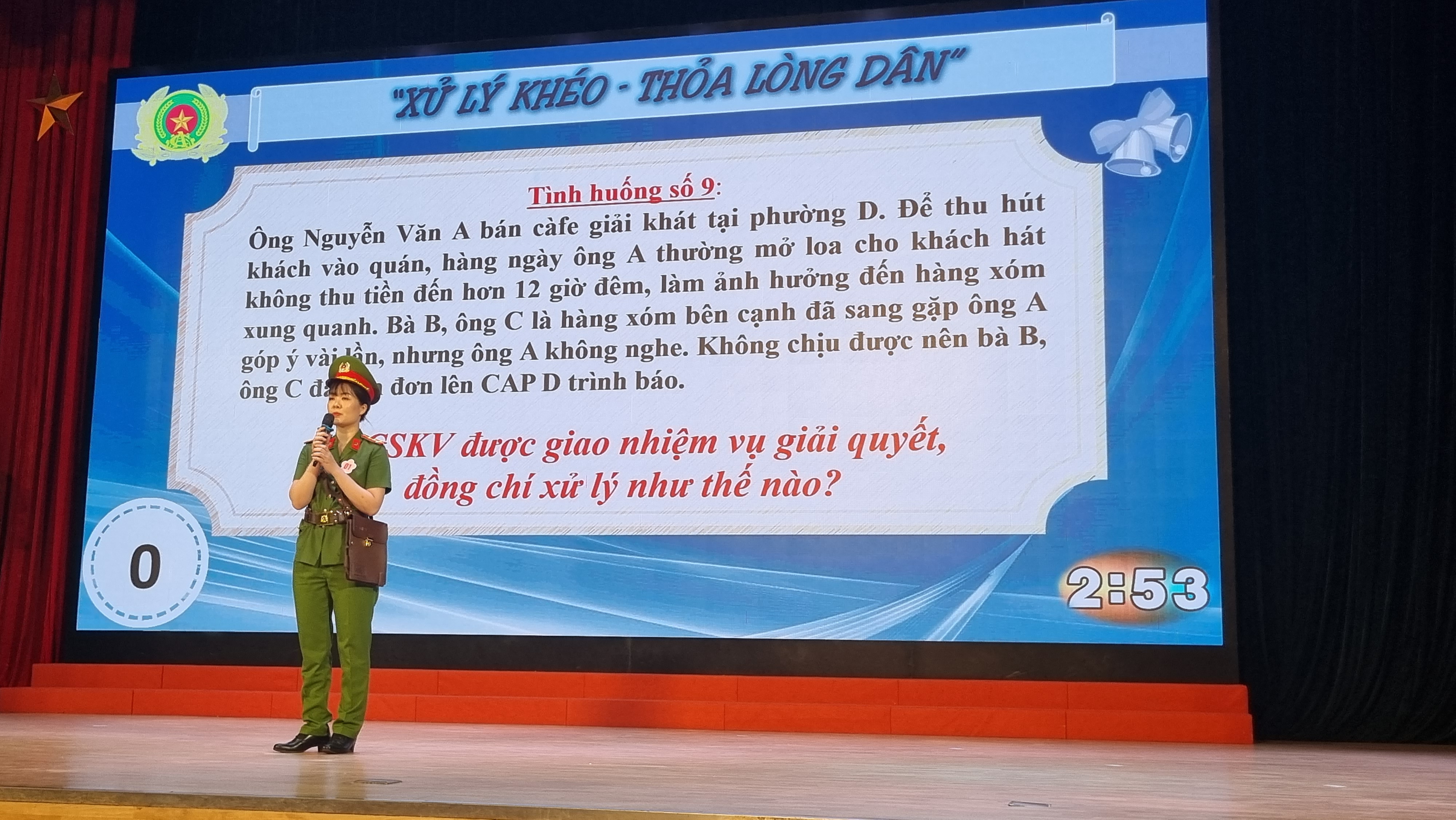 Sôi nổi hội thi “Nữ cảnh sát khu vực giỏi” năm 2023 - ảnh 5
