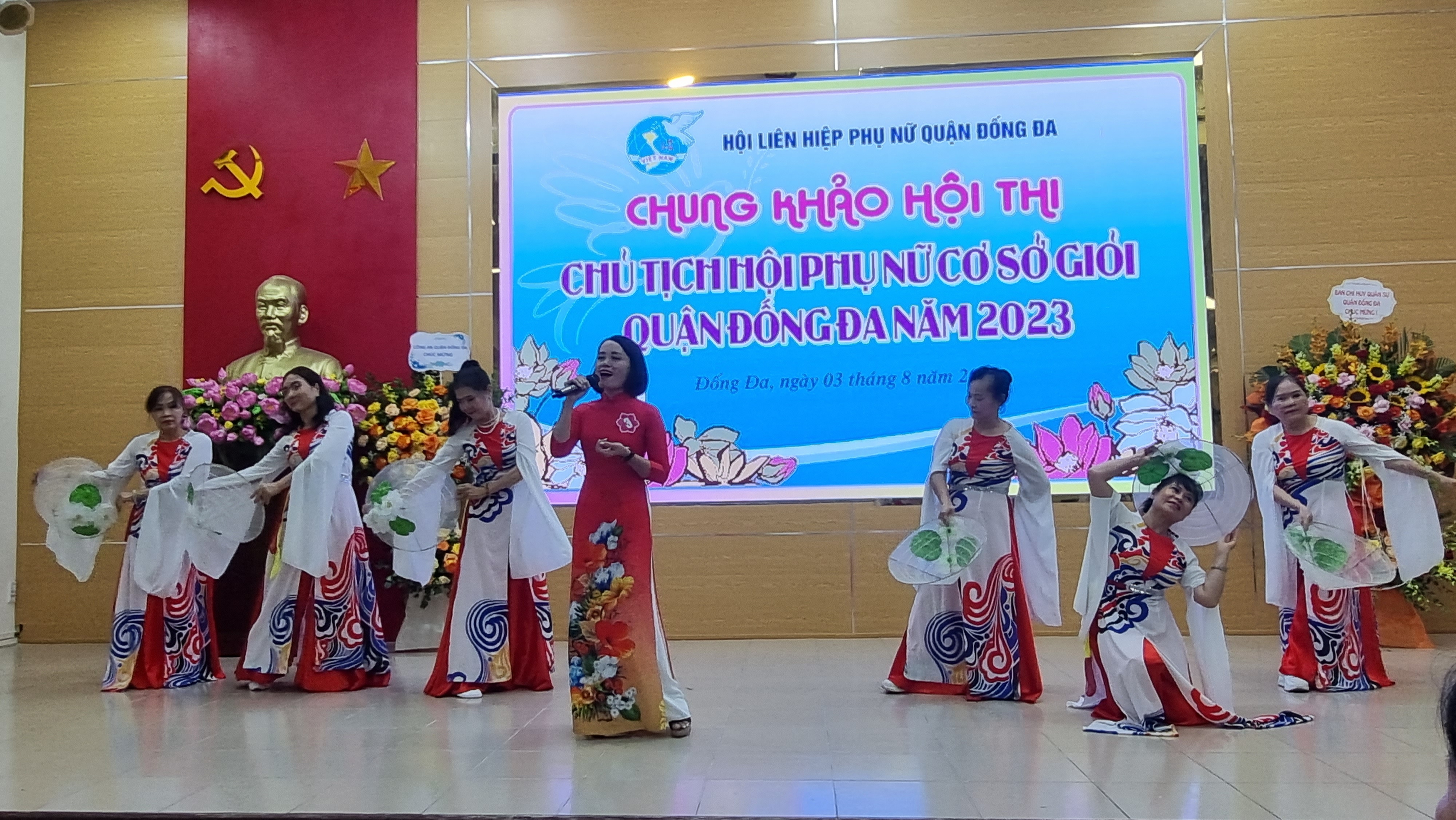 Đống Đa: Chung khảo Hội thi Chủ tịch phụ nữ cơ sở giỏi năm 2023 - ảnh 7