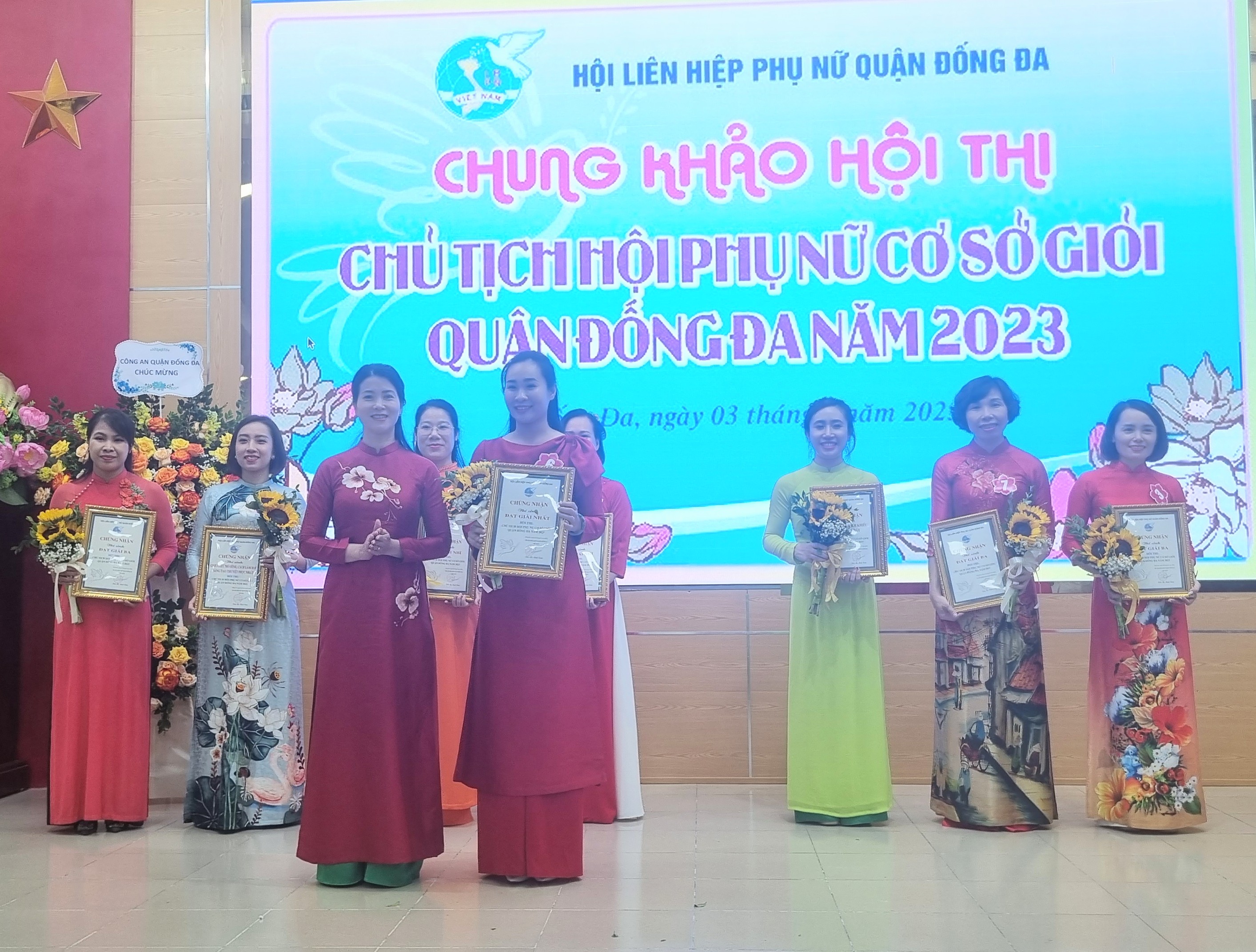 Đống Đa: Chung khảo Hội thi Chủ tịch phụ nữ cơ sở giỏi năm 2023 - ảnh 2