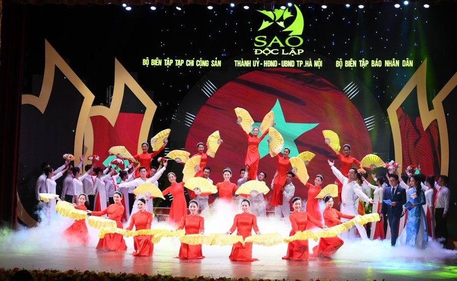 Chương trình nghệ thuật “Sao Độc lập” chào mừng Quốc khánh 2/9: Khắc họa tinh thần yêu nước, ý chí quật cường của dân tộc - ảnh 1