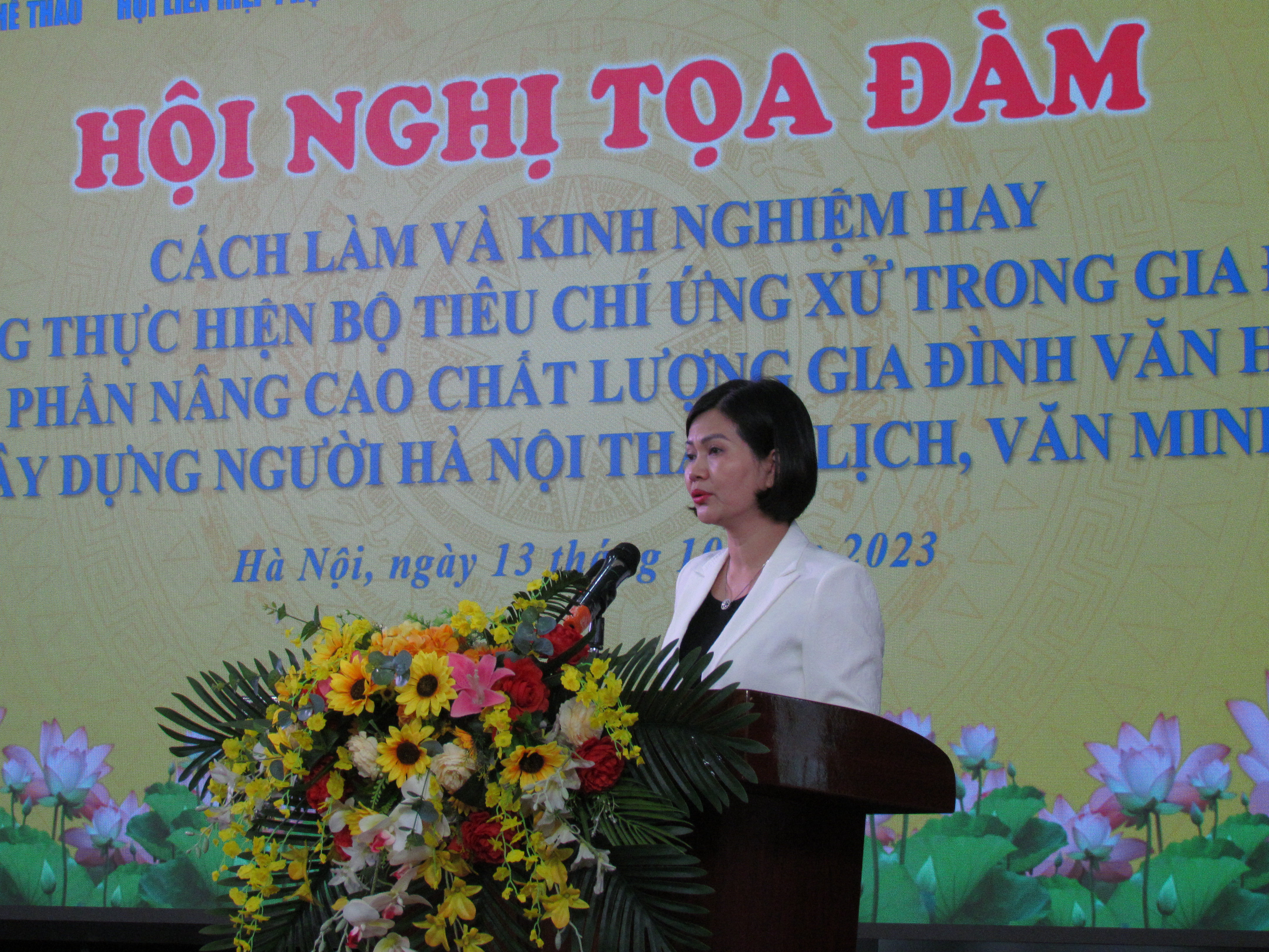 Nhiều kinh nghiệm và cách làm hay trong thực hiện bộ tiêu chí ứng xử trong gia đình - ảnh 3