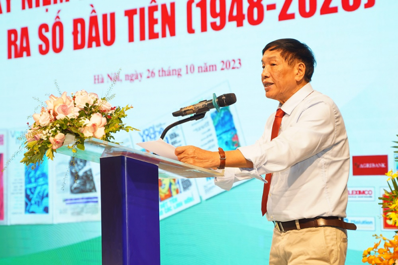 Báo Văn nghệ kỷ niệm 75 năm ngày ra số báo đầu tiên - ảnh 1