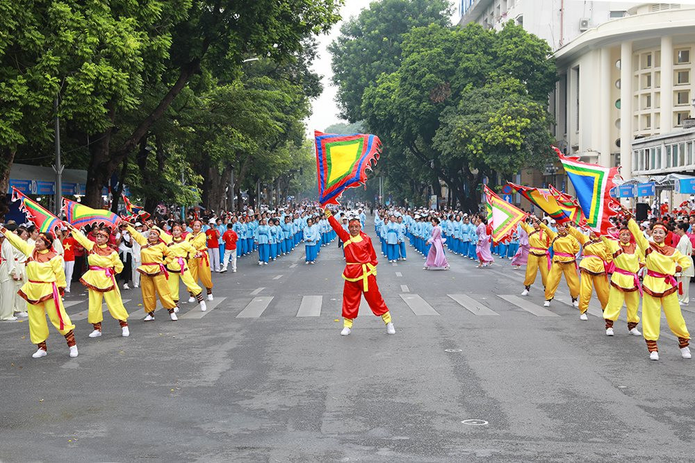 Ngày hội rèn luyện sức khỏe người cao tuổi Hà Nội năm 2023 - ảnh 1