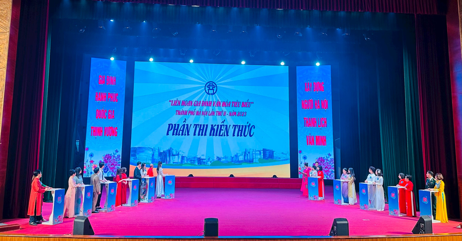 Sôi nổi Liên hoan 'Gia đình văn hóa tiêu biểu' thành phố Hà Nội lần thứ II - ảnh 2