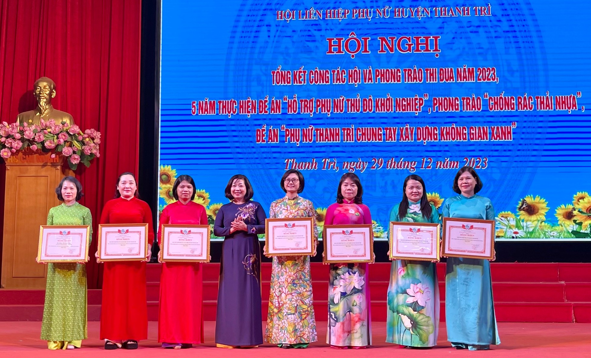 Thanh Trì: Trên 200 lượt hội viên phụ nữ được khen thưởng - ảnh 2