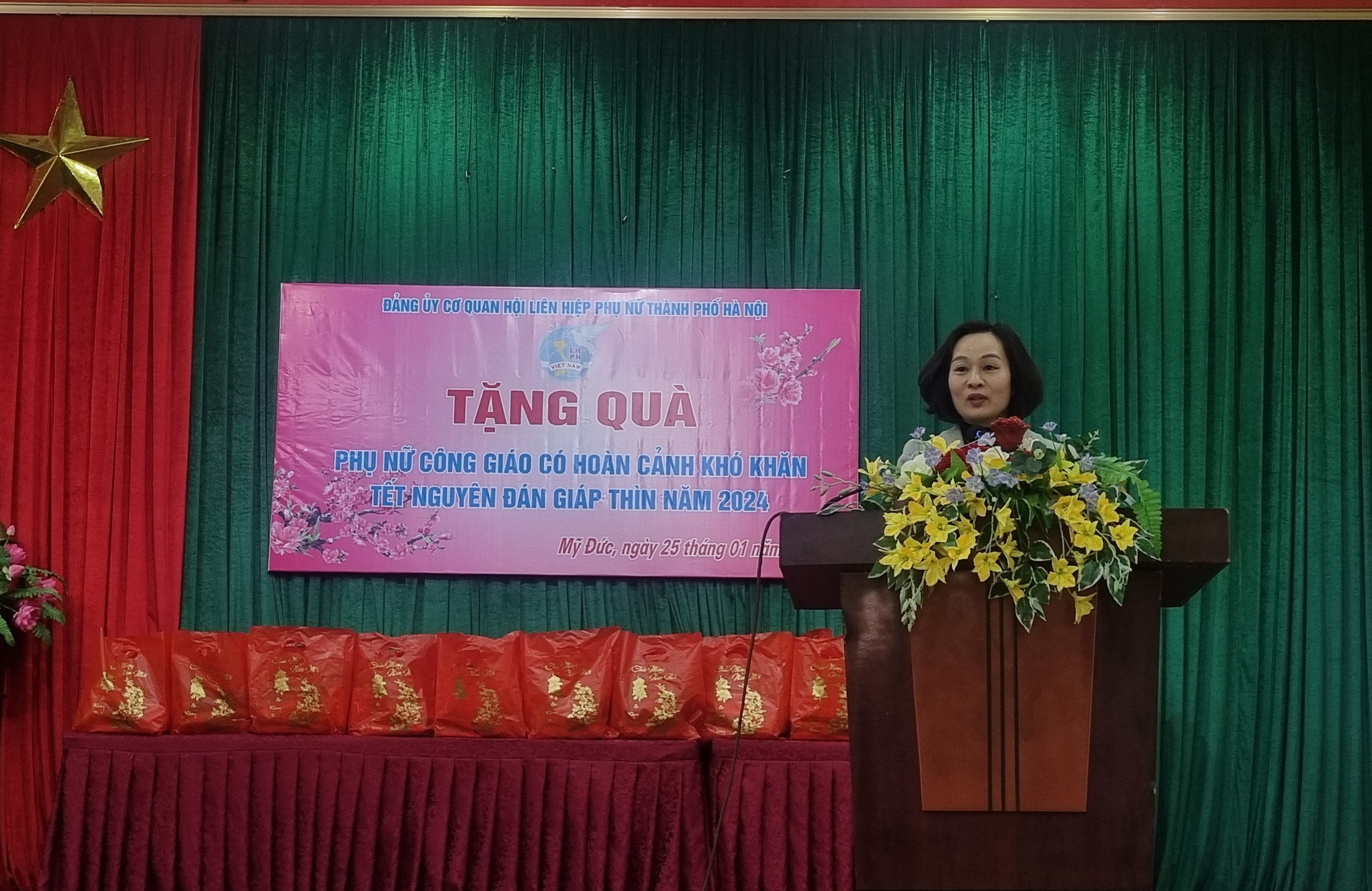 Thăm, chúc Tết phụ nữ người công giáo có hoàn cảnh khó khăn - ảnh 4