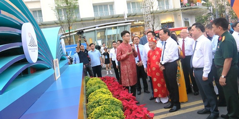 Khai mạc Lễ hội Đường sách Tết Giáp Thìn 2024 - ảnh 2