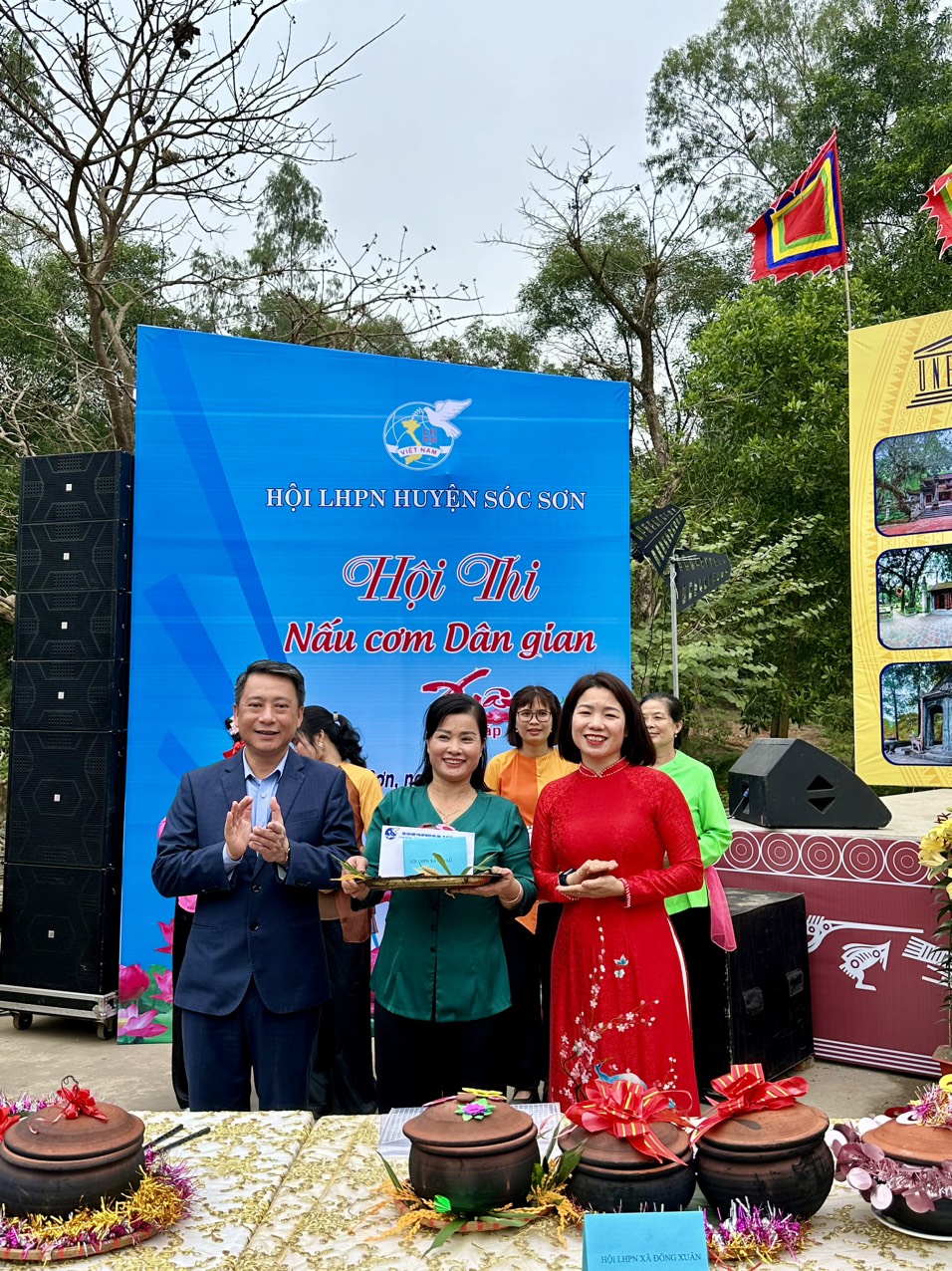 Hội thi nấu cơm dân gian tại Lễ hội Gióng - ảnh 3