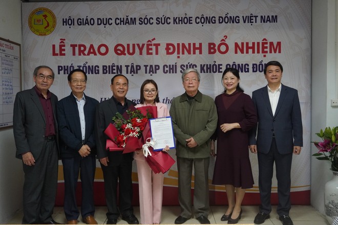 Bổ nhiệm Tân Phó Tổng biên tập tạp chí Sức khỏe cộng đồng - ảnh 2