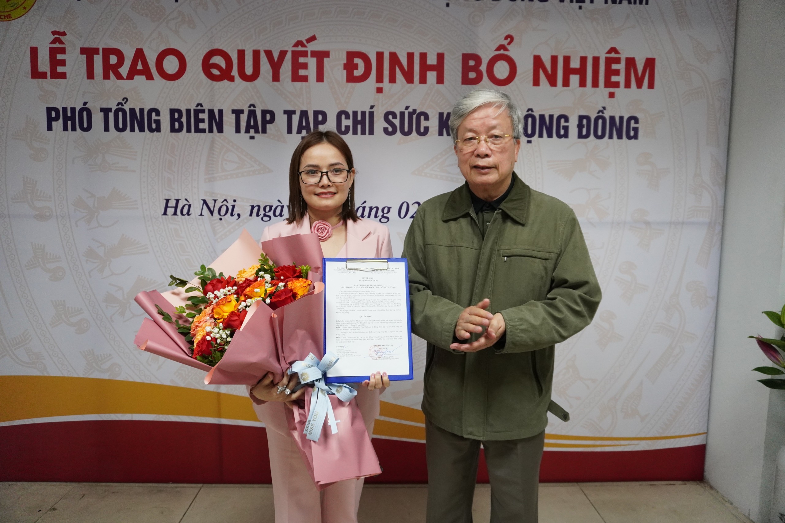 Bổ nhiệm Tân Phó Tổng biên tập tạp chí Sức khỏe cộng đồng - ảnh 1