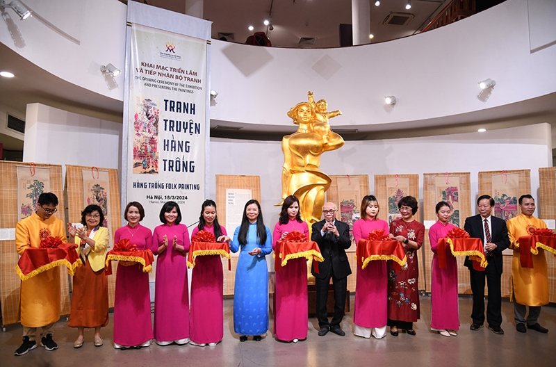 Khai mạc Triển lãm “Tranh truyện Hàng Trống” - ảnh 1