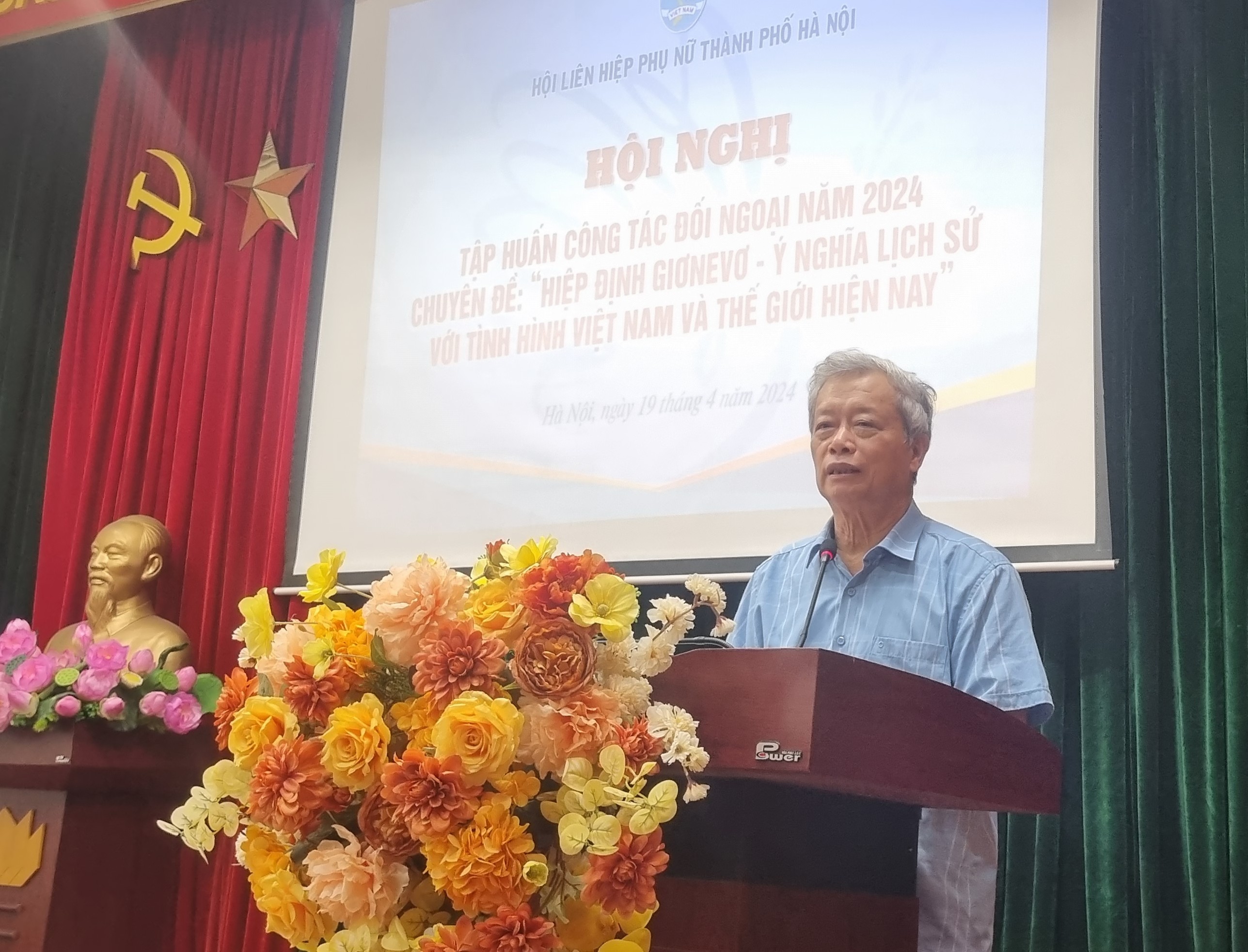 Hội LHPN Hà Nội tập huấn công tác đối ngoại năm 2024 - ảnh 2