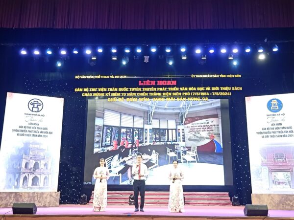 Thư viện Hà Nội đạt giải Xuất sắc Liên hoan Cán bộ thư viện toàn quốc năm 2024 - ảnh 1