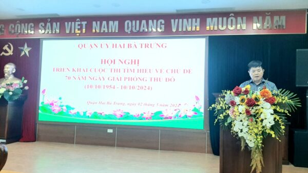 Quận Hai Bà Trưng triển khai Cuộc thi tìm hiểu về chủ đề 70 năm Ngày Giải phóng Thủ đô - ảnh 1