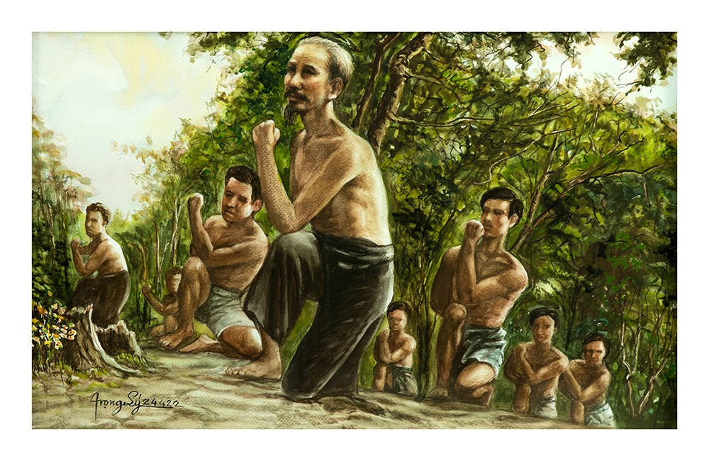 Ngày 17/5 khai mạc triển lãm “Tấm lòng của họa sĩ Việt kiều với Bác Hồ” - ảnh 2