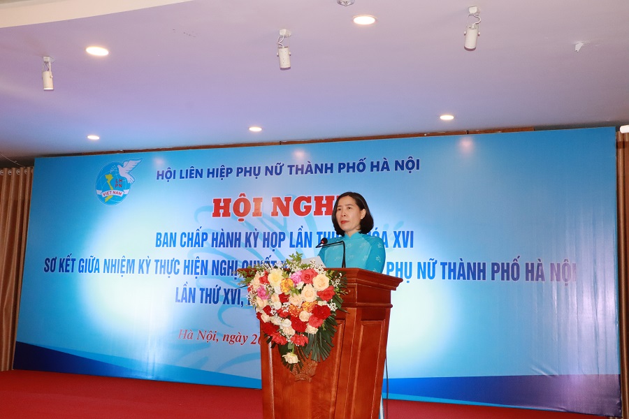 Nhiều kết quả nổi bật thực hiện Nghị quyết Đại hội phụ nữ TP Hà Nội - ảnh 1
