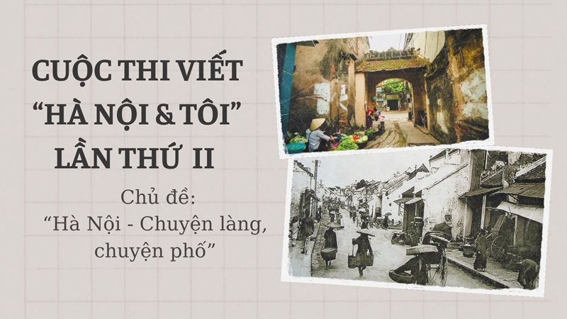 Phát động Cuộc thi viết “Hà Nội & Tôi” lần thứ II - ảnh 1