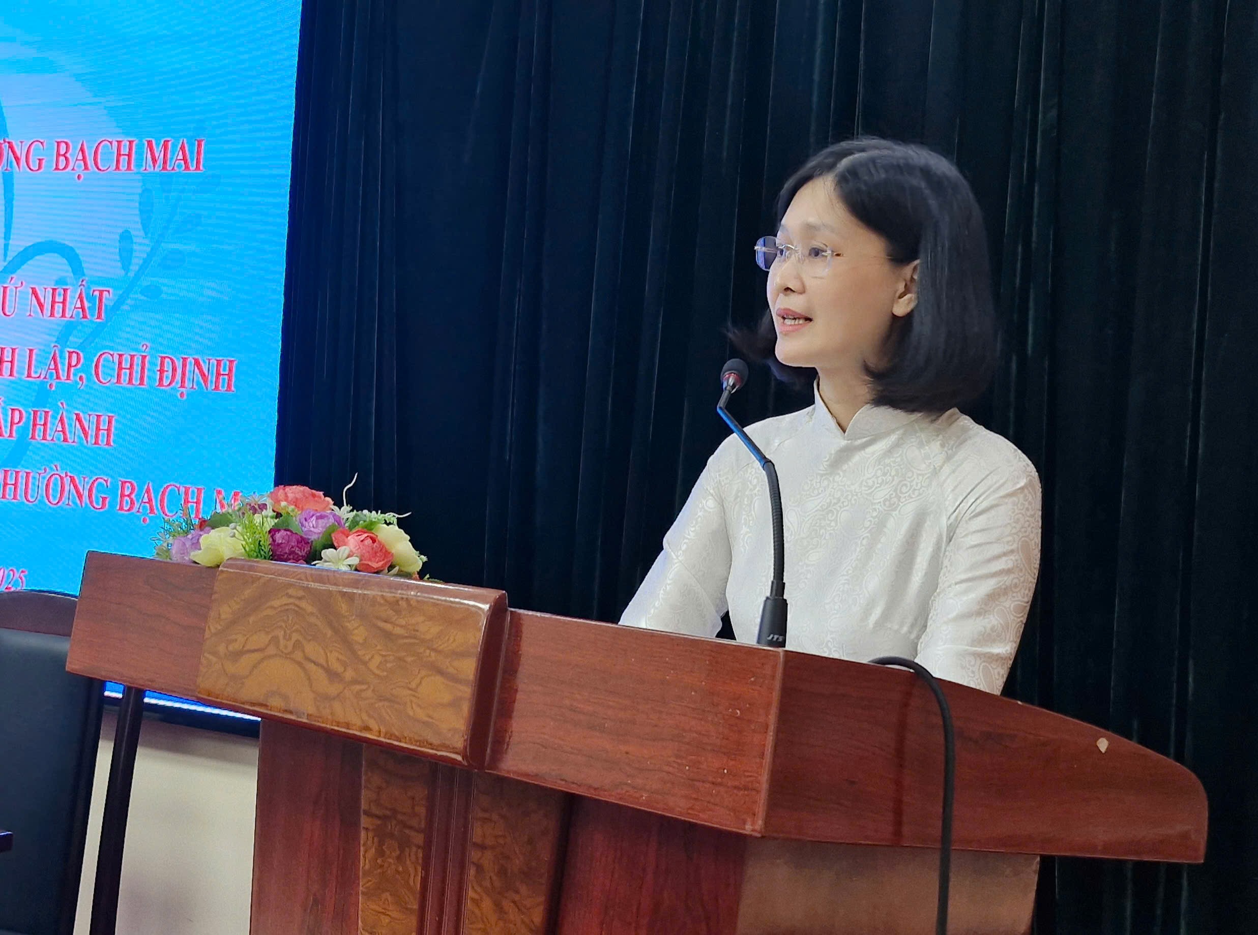 Công bố thành lập Hội LHPN phường Bạch Mai - ảnh 2