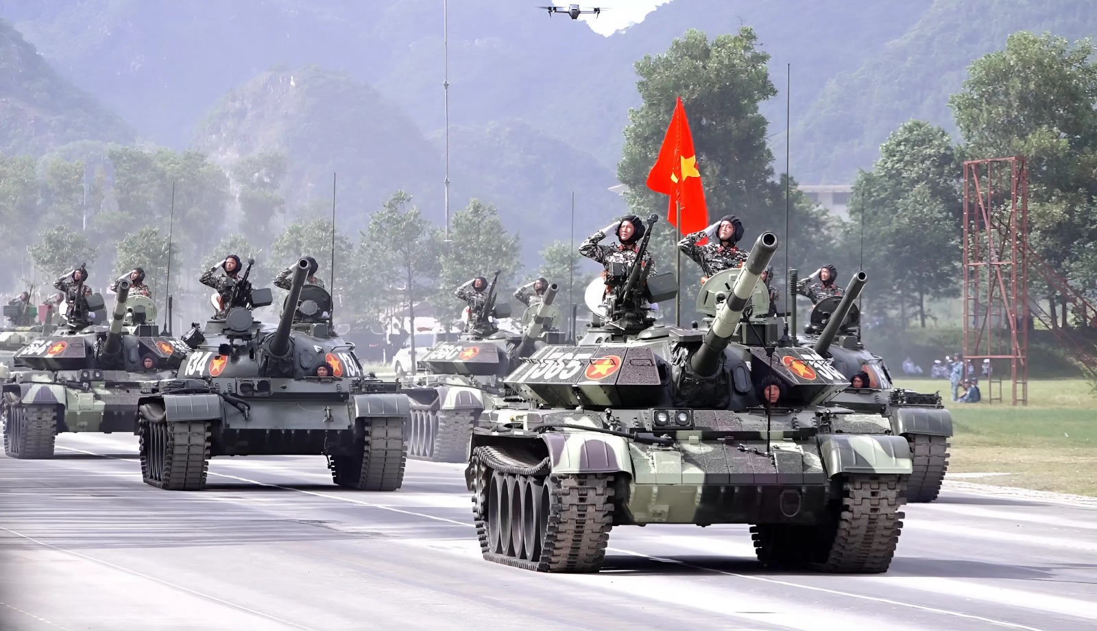  Lộ trình của Khối xe pháo Quân sự và Khối đặc chủng Công an tối 21/8 - ảnh 1