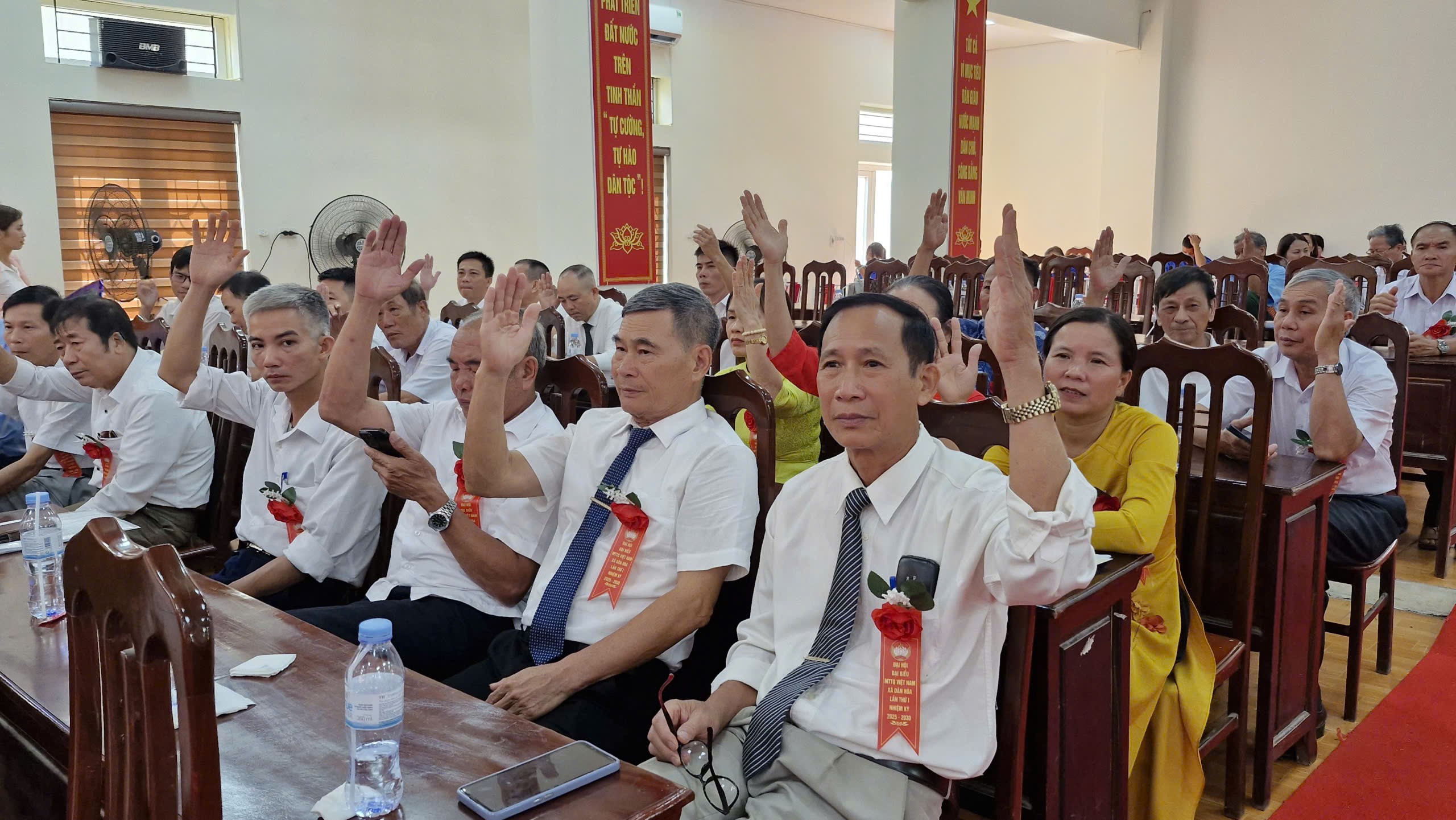 Đại hội đại biểu MTTQ xã Dân Hoà nhiệm kỳ 2025 - 2030 thành công tốt đẹp - ảnh 8