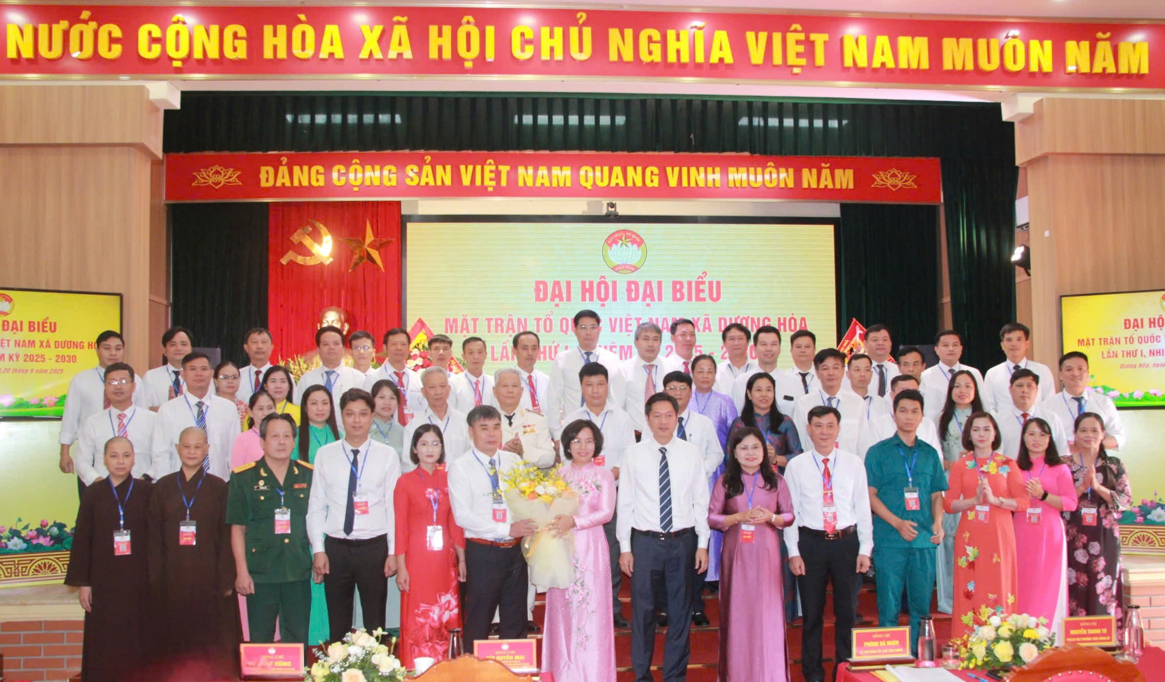 Đại hội đại biểu Mặt trận Tổ quốc xã Dương Hoà nhiệm kỳ 2025-2030 thành công tốt đẹp - ảnh 3