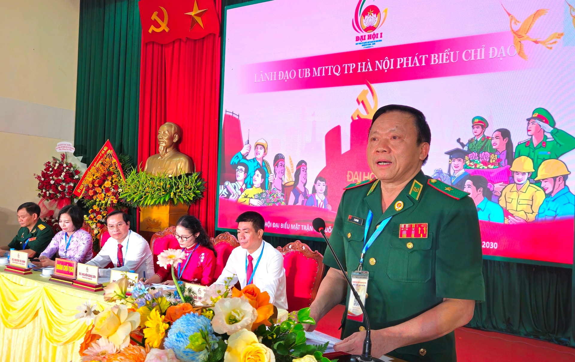 Tổ chức thành công Đại hội đại biểu Ủy ban MTTQ xã Sơn Đồng nhiệm kỳ 2025-2030 - ảnh 2