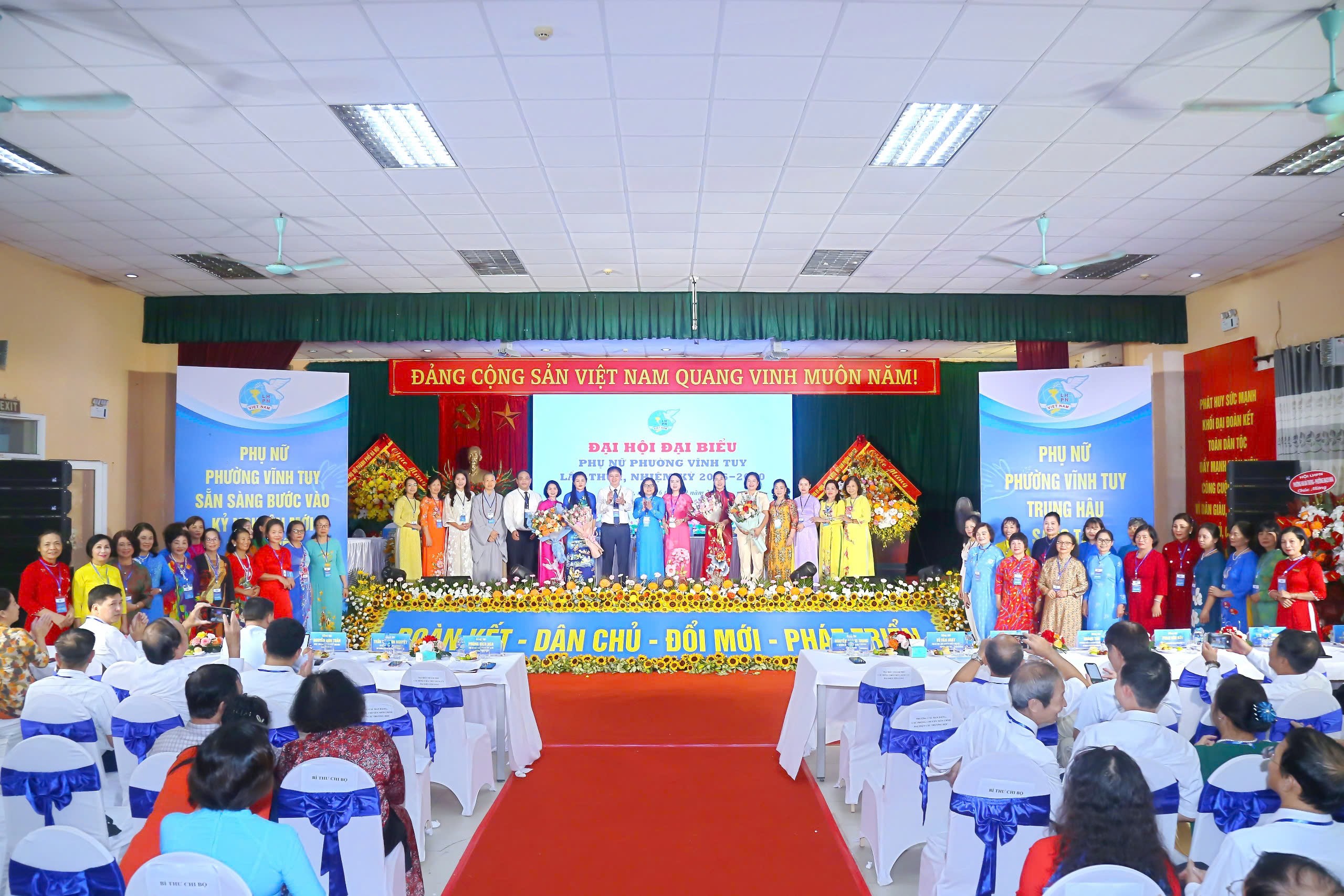 Đại hội đại biểu Phụ nữ phường Vĩnh Tuy lần thứ I: Đoàn kết - Dân chủ - Đổi mới - Phát triển - ảnh 5