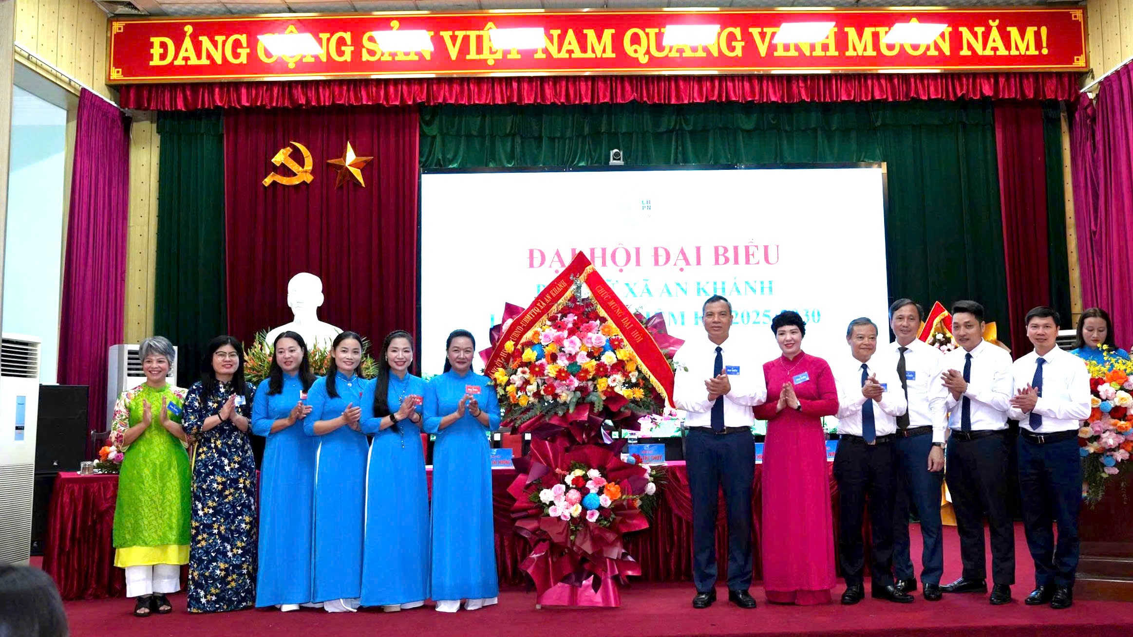 Tổ chức thành công Đại hội đại biểu phụ nữ xã An Khánh lần thứ I - ảnh 3
