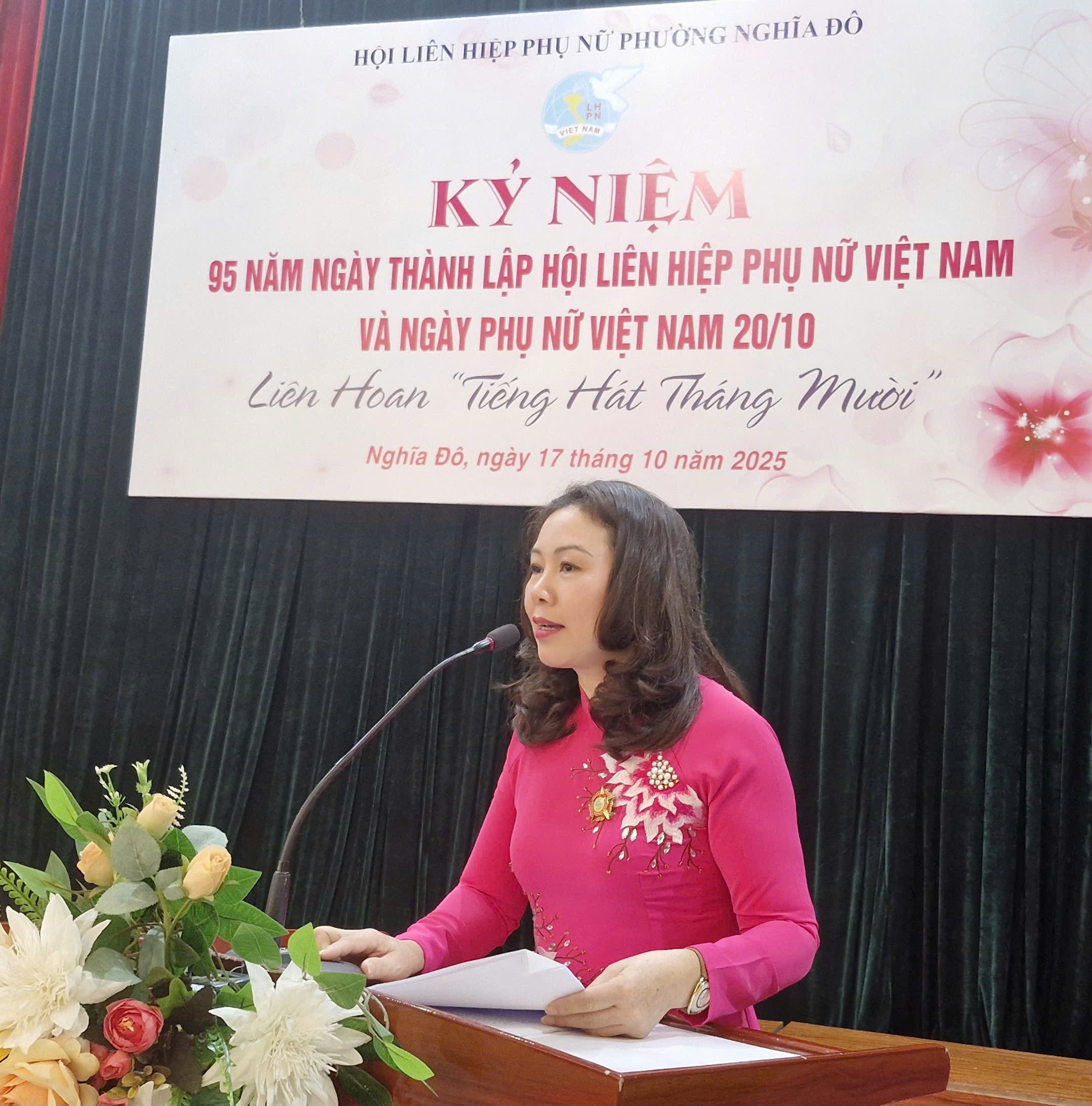 Hội LHPN phường Nghĩa Đô tổ chức kỷ niệm ngày Phụ nữ Việt Nam 20/10 - ảnh 3