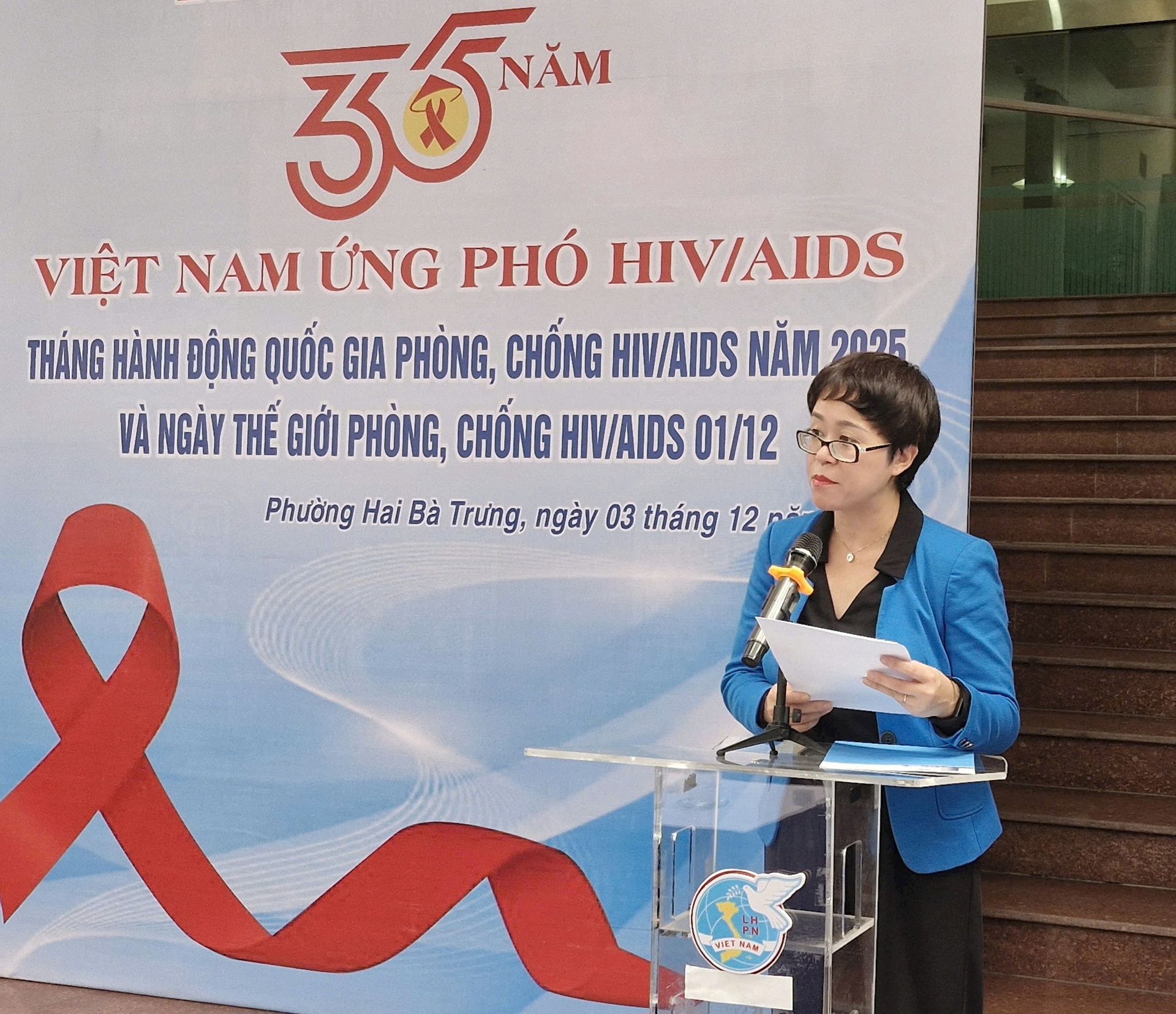 Phụ nữ Thủ đô chung tay thực hiện mục tiêu chấm dứt dịch bệnh HIV/AIDS - ảnh 1