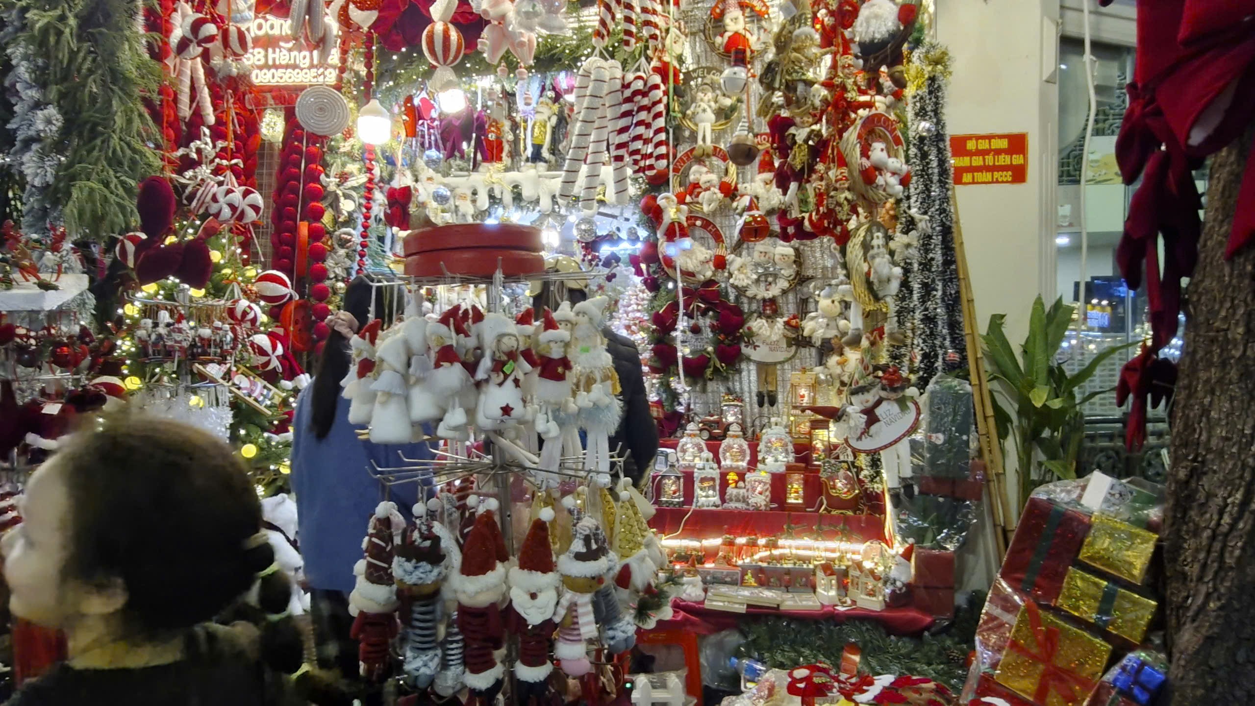 Phố Hàng Mã rực rỡ đón Giáng sinh - ảnh 5