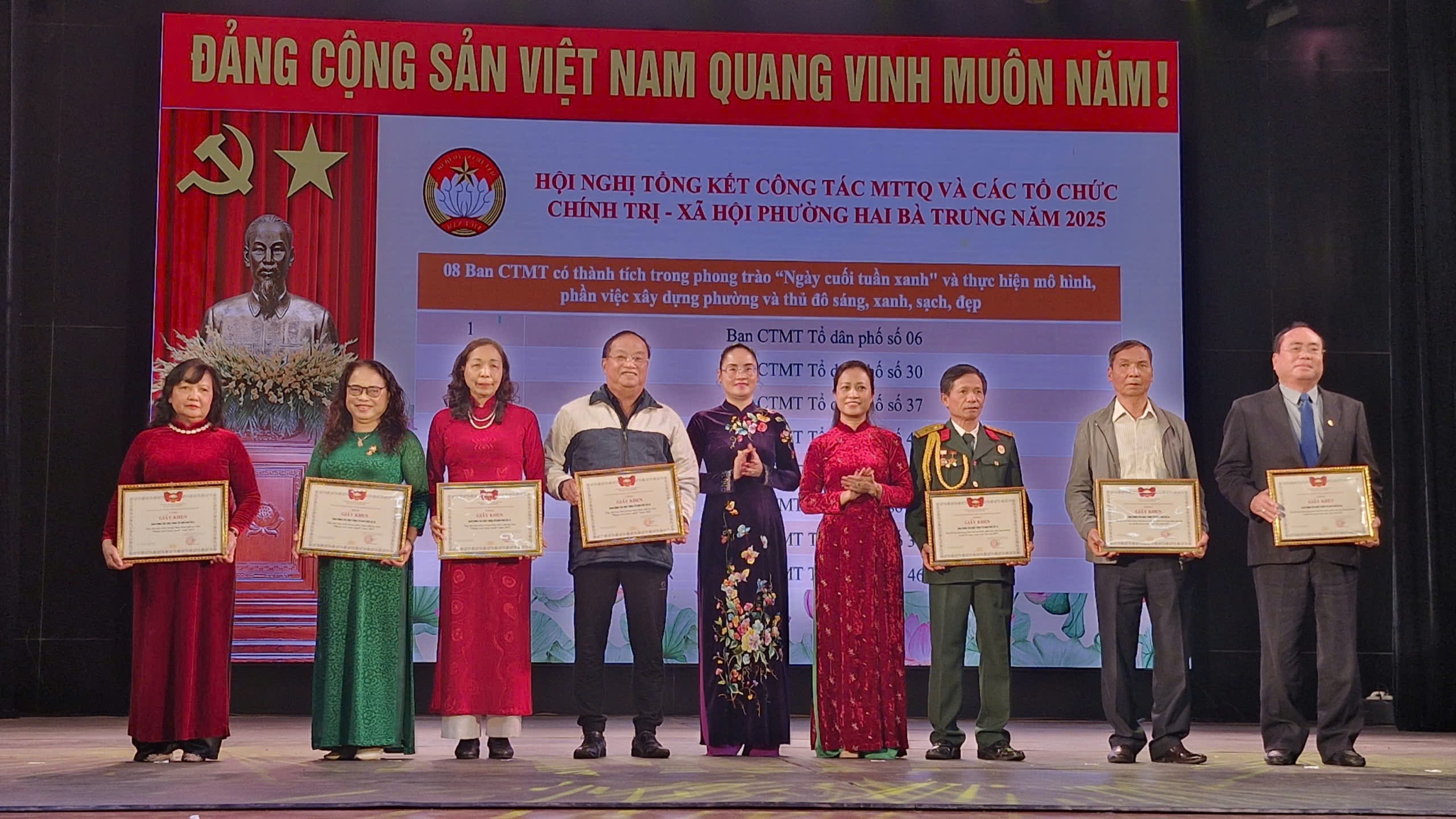 Phường Hai Bà Trưng: 154 tập thể, cá nhân được khen thưởng trong công tác mặt trận năm 2025 - ảnh 6