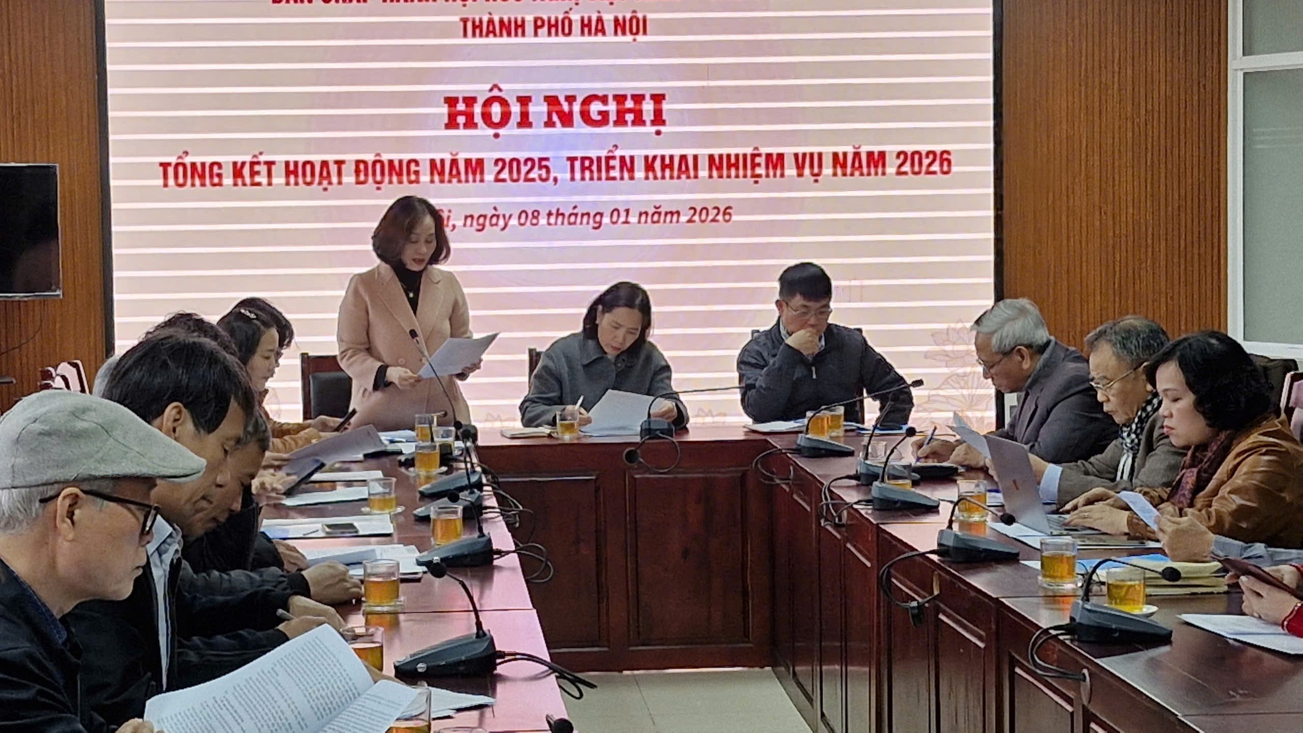 Hội Hữu nghị Việt Nam - Campuchia thành phố Hà Nội tổng kết công tác năm 2025 - ảnh 2