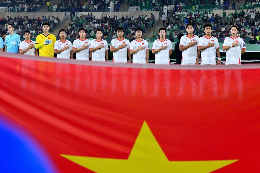 U23 Việt Nam vào tứ kết U23 châu Á 2026: Lịch sử toàn thắng cả ba trận vòng bảng tại một VCK U23 châu Á - ảnh 1