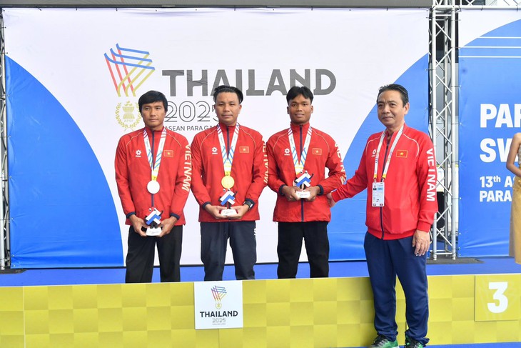 ASEAN Para Games 13: Bơi Việt Nam phá kỷ lục Đại hội trong ngày ra quân - ảnh 1