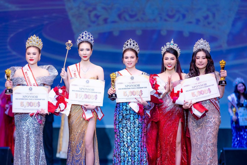Lò Thị Son giành danh hiệu Á hậu 1 Hoa hậu Hữu nghị Hòa Bình Quốc tế 2026 - ảnh 1