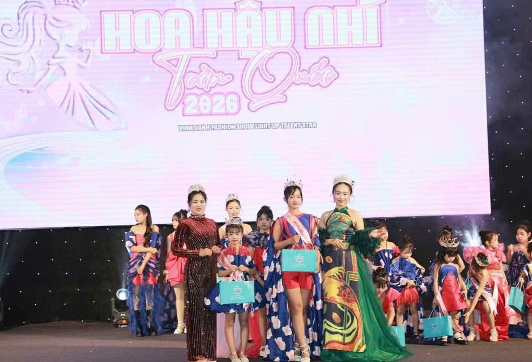 Nguyễn Ngọc Gia Hân giành danh hiệu Á hậu 1 Hoa hậu Nhí toàn quốc 2026 - ảnh 2