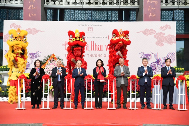 Trưng bày chuyên đề “Long Mã khai văn” chào xuân Bính Ngọ 2026 - ảnh 1