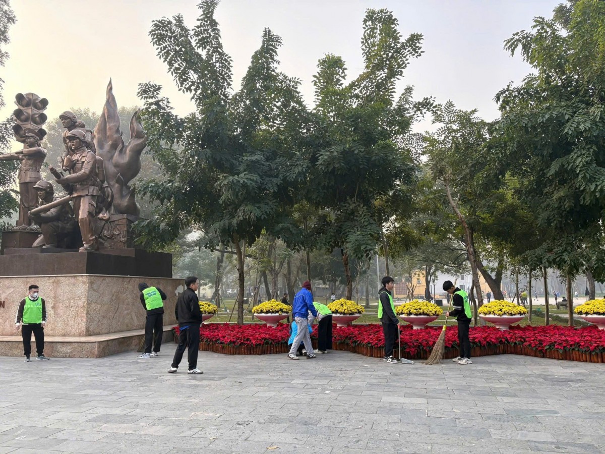 Phường Hai Bà Trưng xây dựng không gian sống xanh - sạch - đẹp - ảnh 5