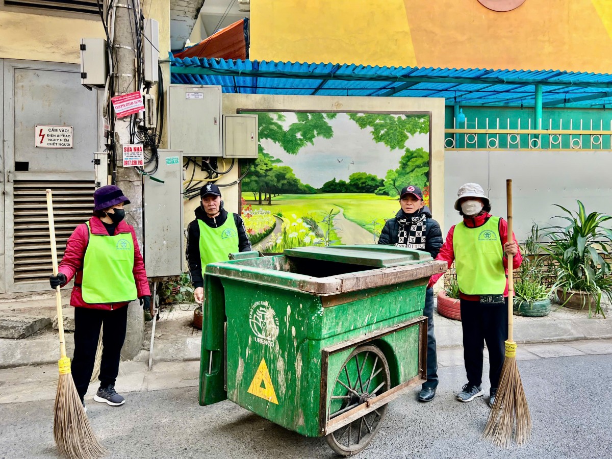 Phường Hai Bà Trưng xây dựng không gian sống xanh - sạch - đẹp - ảnh 4