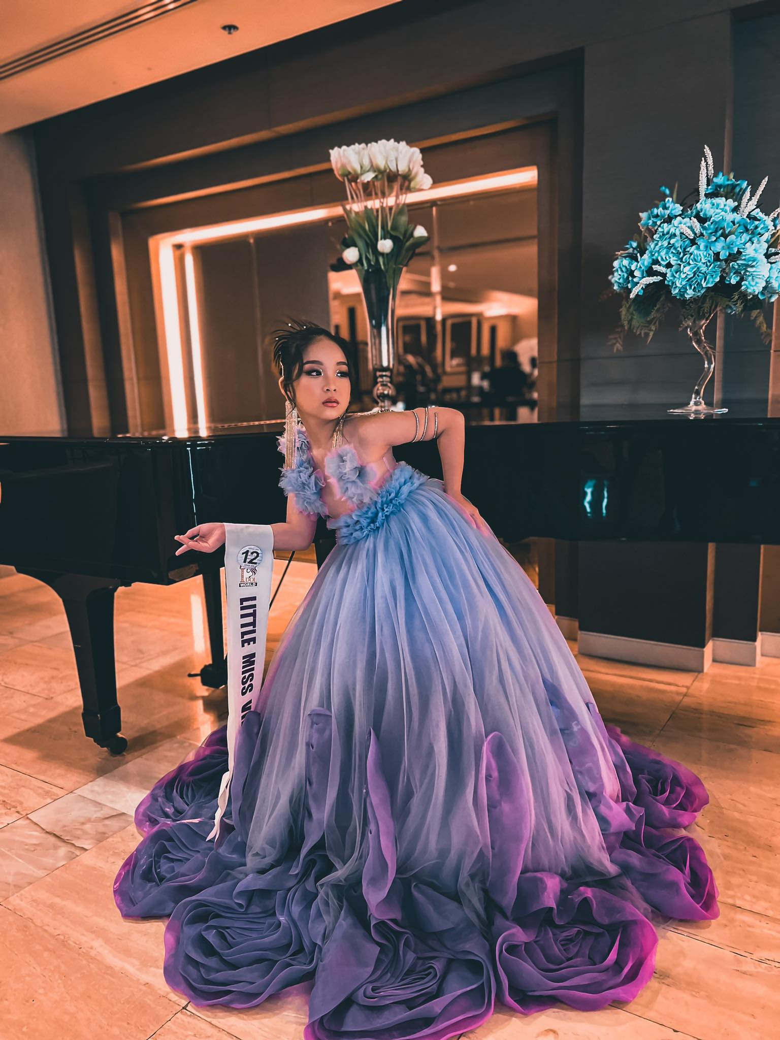 Đào Nguyễn Hồng Lam lọt vào top 5 The1st Junior Idol World - ảnh 12