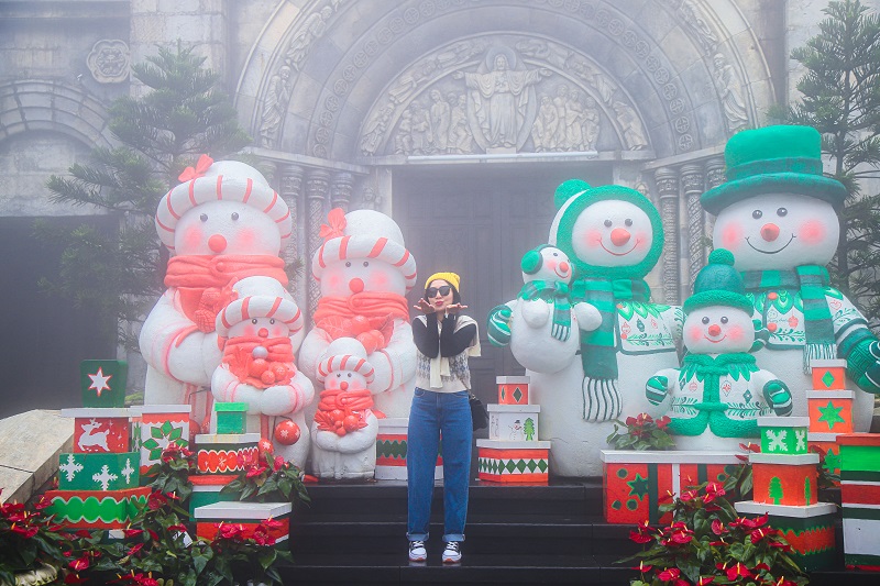 Du khách “phải lòng” không khí lễ hội cuối năm tại Sun World Ba Na Hills - ảnh 2