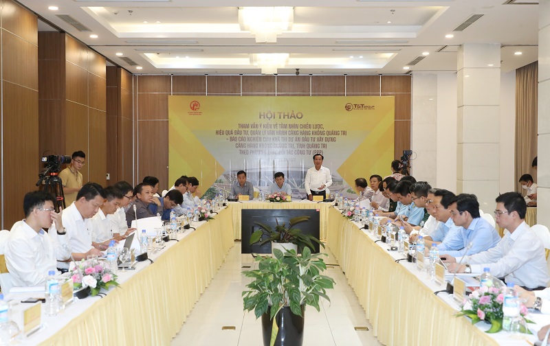 Kết nối với các trục phát triển kinh tế để tăng tính khả thi dự án sân bay Quảng Trị - ảnh 1
